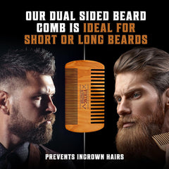 Viking Revolution peppermint eucalyptus beard wash bottle highlighting refreshing scent and cleansing action