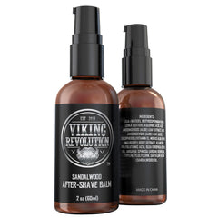 Viking Revolution sandalwood aroma evokes premium ritual after shaving.