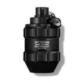 Viktor&Rolf Spicebomb Dark Leather bottle close-up highlights bold, lasting presence for evening wear.