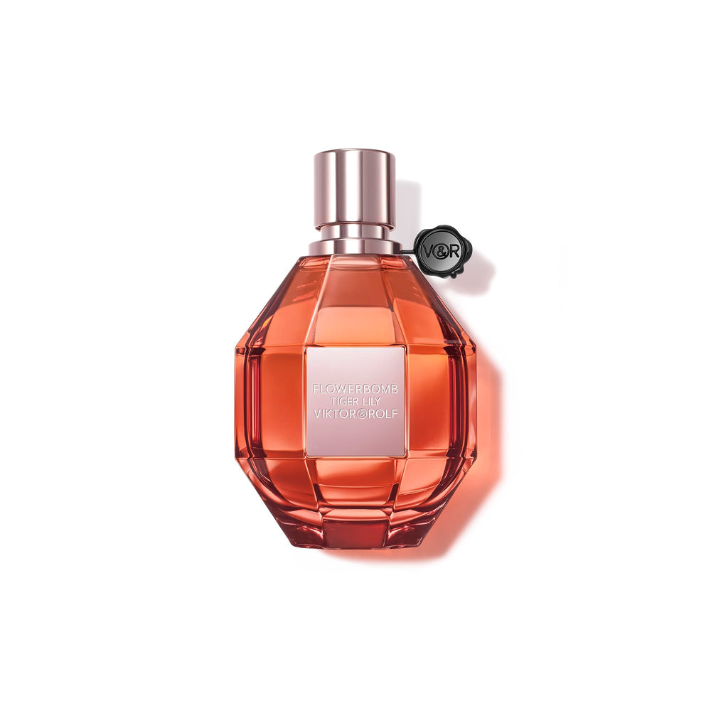Viktor&Rolf Tiger Lily EDP bottle; bold floral fragrance for daytime confidence.