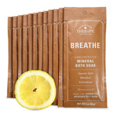 Village Naturals Therapy Breathe packets for on-the-go relief and warm soak