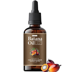 VIMOZA batana oil rosemary bottle for gentle scalp hydration and hair nourishment.