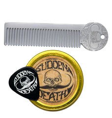 THE VINTAGE GROOMING CO Sudden Death wax 1oz tin for strong all-day hold