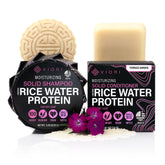 Viori Terrace Garden shampoo bar packaging highlights eco-friendly, bottle-free design.