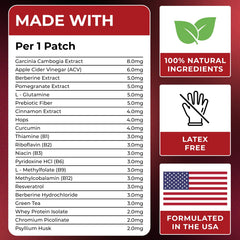 Close-up of strong, skin-friendly adhesive on VIORY patch.