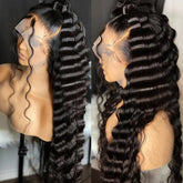 VIPPRETTY 13x6 HD lace front wig front view shows realistic scalp for everyday wear