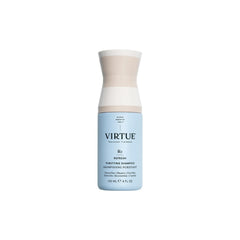 Virtue Clarifying Detox Shampoo bottle shows a clean, sulfate-free cleanse for refreshed hair.