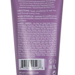 VIRTUE Flourish conditioner pump-dispense for easy application after color-treated hair