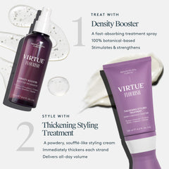 VIRTUE Flourish-dispense-pump shows quick, mess-free dispensing.