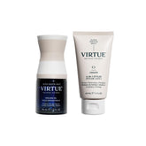 VIRTUE Healing Hair Oil bottle closeup shows color-safe nourishment.