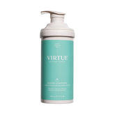 Virtue Recovery Conditioner bottle front highlights keratin-infused formula for damaged hair protection and smoother ends.