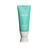 VIRTUE Recovery Conditioner keratin bottle closed delivers rich conditioning and keratin repair for damaged hair.