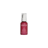 VIRTUE Smooth Frizz Block spray bottle misting to block humidity for frizz control
