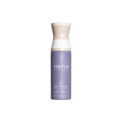 Virtue Volumizing Hair Primer Spray bottle front view showing compact design for root lift.