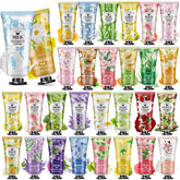 VISCOO 28-pack gift-set collection with assorted hand creams for every day moisture