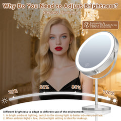 VisionSphere 360-degree rotation lets you frame eyes and lashes from any angle.