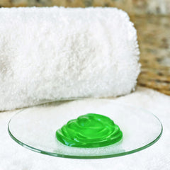 Vitabath Original Spring Green lather closeup emphasizes moisturizing cleansing