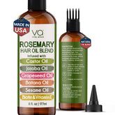 VITAL AFFAIR rosemary oil bottle pour enables easy scalp nourishment