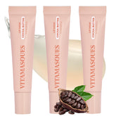 Vitamasques Lip Mask pack 3 collection product shot highlights overnight hydration.