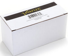 Vivaplex clear lip balm tubes with turning-wheel dispense for controlled application