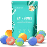 Vivifyrean Bath Bomb Gift Set: beautifully wrapped, ideal for gifting and home spa relaxation.