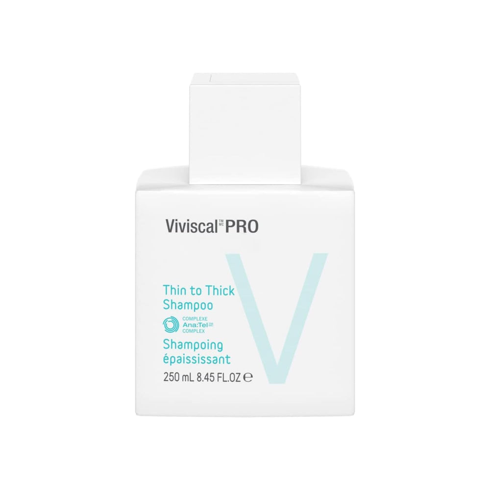 Viviscal Professional Thin to Thick Shampoo bottle close-up for easy daily use