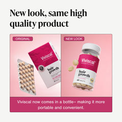 viviscal tablets close-up showing smooth texture and easy daily dosing benefit