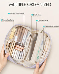 Vlando bag features middle TPU pocket for small items during quick trips.