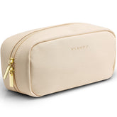 Vlando small makeup bag front view shows portable organization for travel.