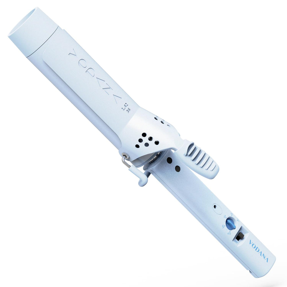 Vodana GlamWave curling iron heat-up quickly for busy mornings