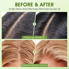 VOERUY Sea salt texture supports detoxifying scalp cleanse