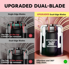 VG VOGCREST Nose Trimmer IPX6 waterproof for shower and skincare use.