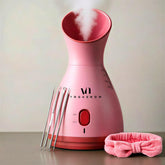 VogueNow facial steamer mist-pore-relief creates deep-cleaned pores for refreshed skin.