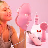 VogueNow LED Face Mask front view for at-home spa-like light therapy benefits