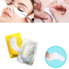 Voncasen eye pads for facials provide hygienic protection and prevent makeup smudges