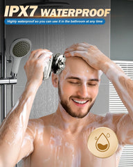Voph head shaver waterproof IPX7 ready for wet or dry use