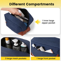 Vorspack front pocket detail, quick grab of travel-size items