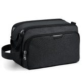 Vorspack Travel Toiletry Bag front zipper keeps toiletries accessible on trips