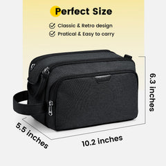 Vorspack Travel Toiletry Bag inside organizers help you stay organized while on the go