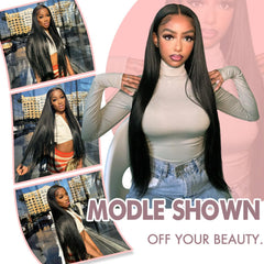 Vorynix pre-plucked natural hairline enables easy styling without reshaping