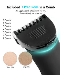Voukad Manscaper waterproof wet-dry design for versatile grooming