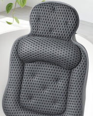 VOXOR bath pillow provides extra-large head and neck support for comfortable soaks