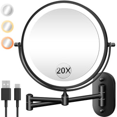 VPU makeup-mirror-8inch-double-sided for everyday makeup tasks