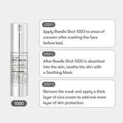 VT COSMETICS CICA Reedle Shot packaging presents a compact 15 ml bottle.