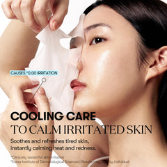 VT COSMETICS Cryo Ice Mask Sheets dermatologist-tested for low irritation