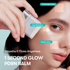 VT COSMETICS PDRN Essence Stick Balm texture detail, non-sticky and fragrance-free