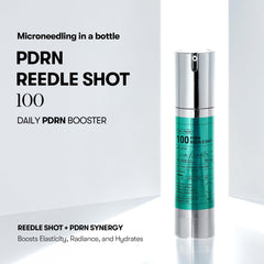 VT COSMETICS PDRN Reedle Shot packaging on display invites simple at-home routine