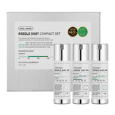 VT COSMETICS Reedle Shot 100 bottle shows fast absorption potential for morning skincare.