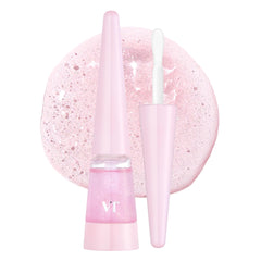 VT COSMETICS Reedle Shot Lip Plumper Twinkle bottle offers instant plump and radiant pink shine