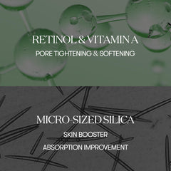 VT COSMETICS Reti-A Reedle Shot serum drop demonstrates easy daily application and hydration.